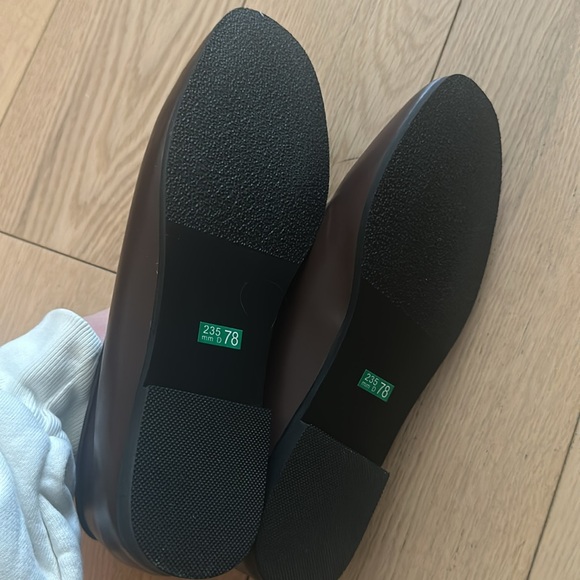 SHOP-PECHE BURGUNDY/ BROWN BALLET FLATS 💘 - Picture 5 of 5